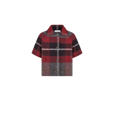 Women Knitwear Jacket - 3889 Fantaisie Rouge