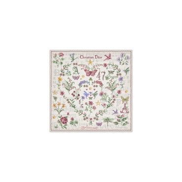 Women W Scarf-70X70 - 084 Fantaisie Fond Blanc