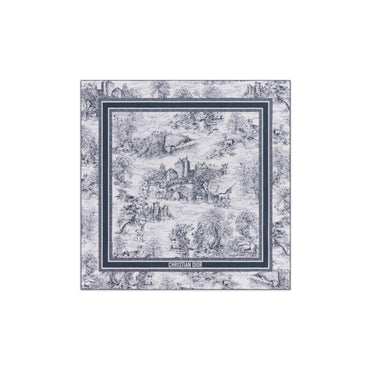 Women W Scarf-140X140 - 540 Bleu Marine