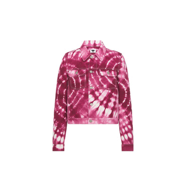 Women Denim Jacket - 4867 Fantaisie Rose/Violet