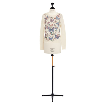 Women Knitw Pullover - 0807 Fantaisie Blanc