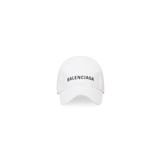 Women's 100% Cotton Hat Classic Baseball - White/Black