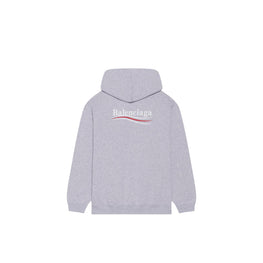 Women's Medium Fit Hoodie - Heather Gr/White/Red