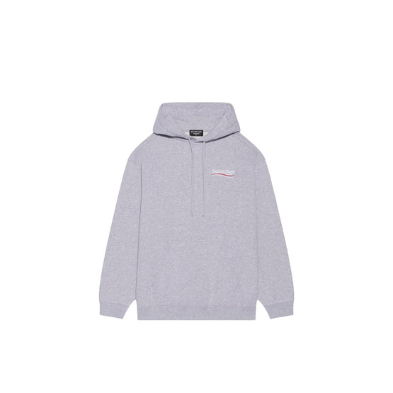 Women's Medium Fit Hoodie - Heather Gr/White/Red