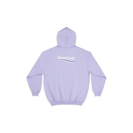 Women's Medium Fit Hoodie - Light Purple/White/Blue