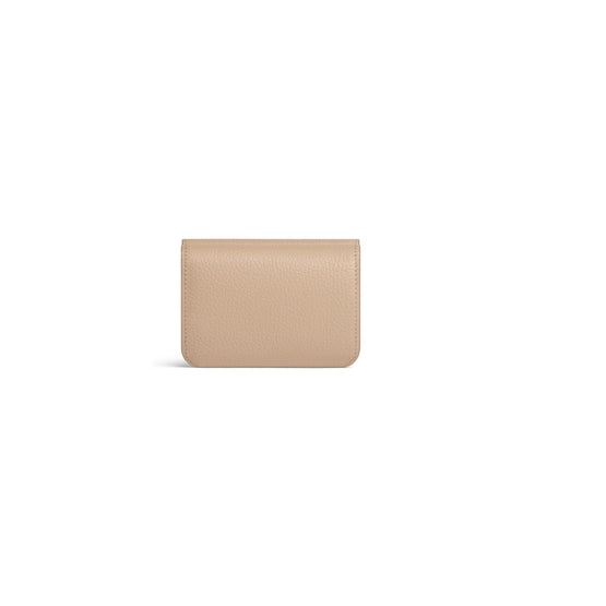 Women's Cash Mini Wallet - Warm Beige/L Black