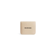 Women's Cash Flap Coin & Card Holder - Warm Beige/L Black