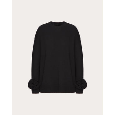 Solid Knit Sweater - Nero