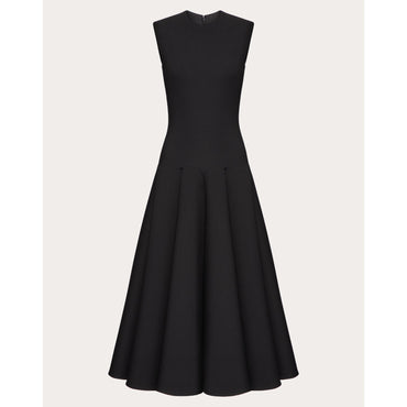 Crepe Dress - Nero