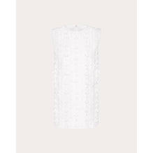 Partial Embroidery Top - Bianco