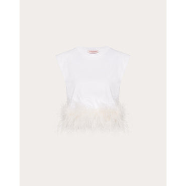 Solid Jersey Top - Bianco