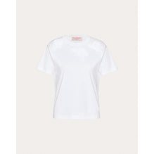Partial Embroidery TShirt - Bianco