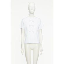 Partial Embroidery TShirt - Bianco