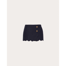 Crepe Skirt - Navy