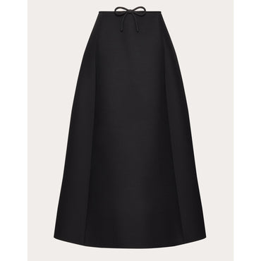 Crepe Skirt - Nero