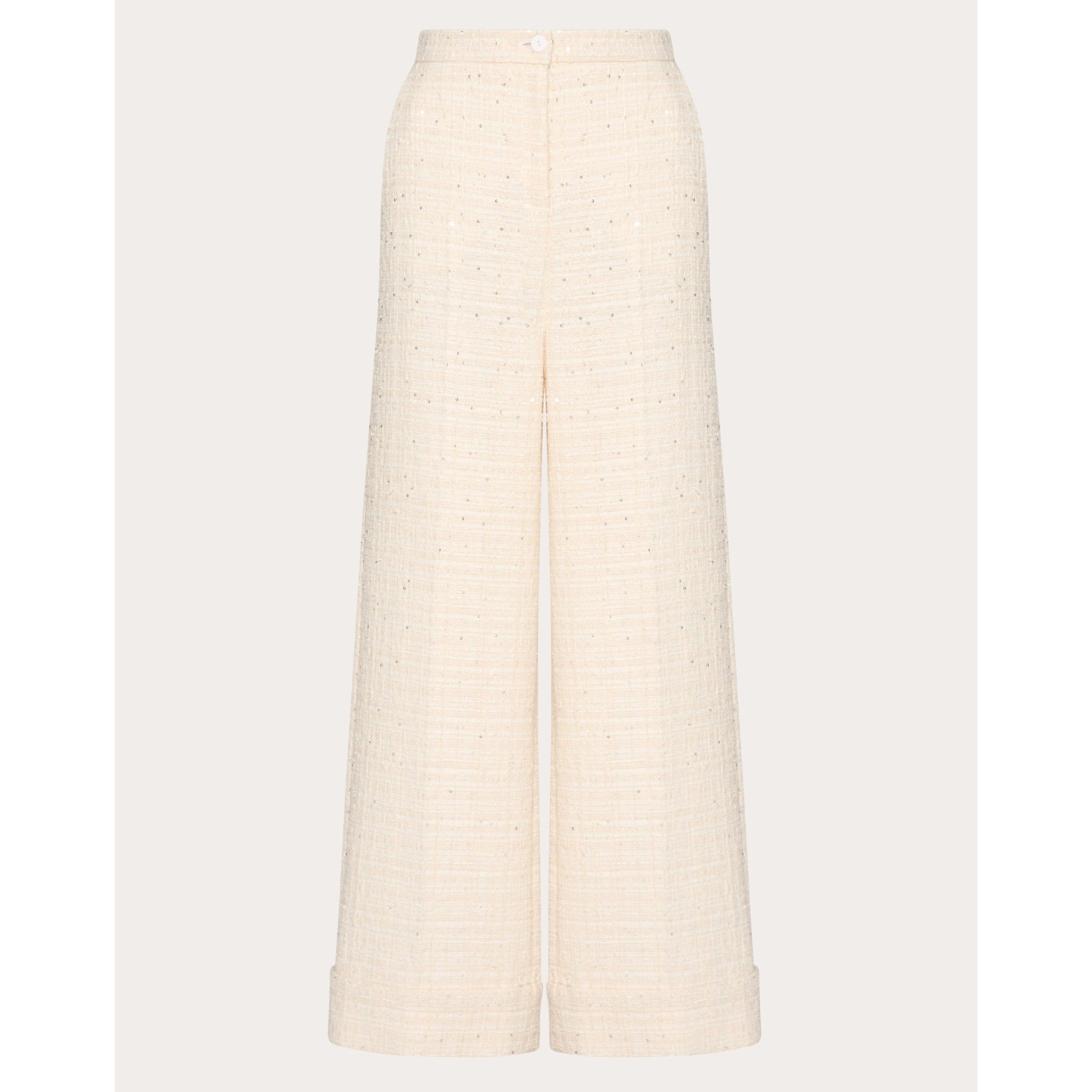 Tweed Pants - Naturale