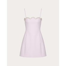 Partial Embroidery Dress - Rash/Strass