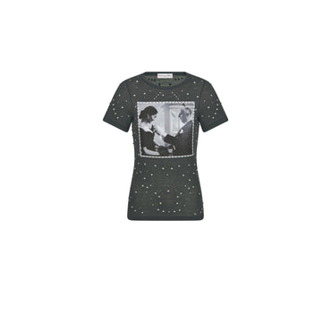 Women Jersey Top - 9000 Noir