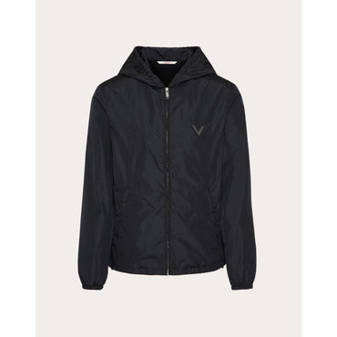 V Detail Jacket - Navy