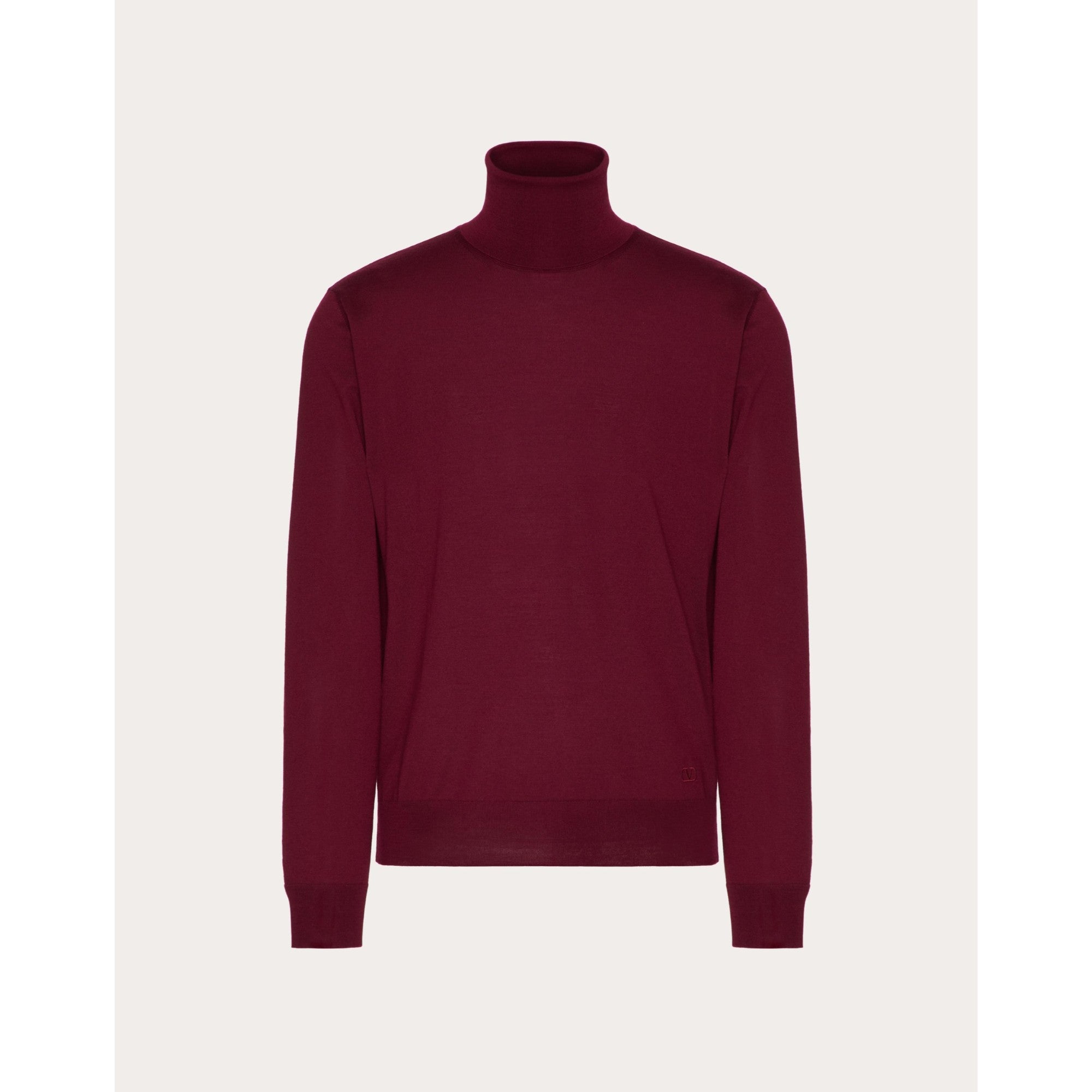 Vlogo Signature Sweater - Bordeaux