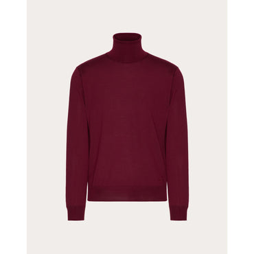 Vlogo Signature Sweater - Bordeaux