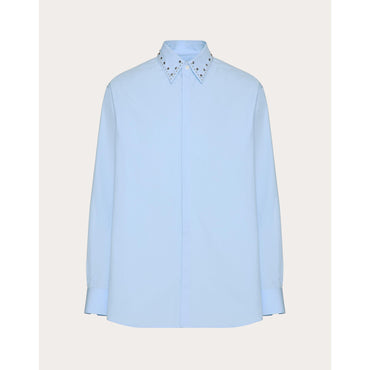 Cabochon Shirt - Celeste