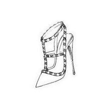 Rockstud Pump - Pastel Grey/Silver/Silver