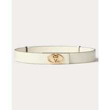 Vlogo The Bold Edition Buckle Belt - Ivory