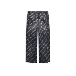 Women's Cropped Pants - Stonewash Black