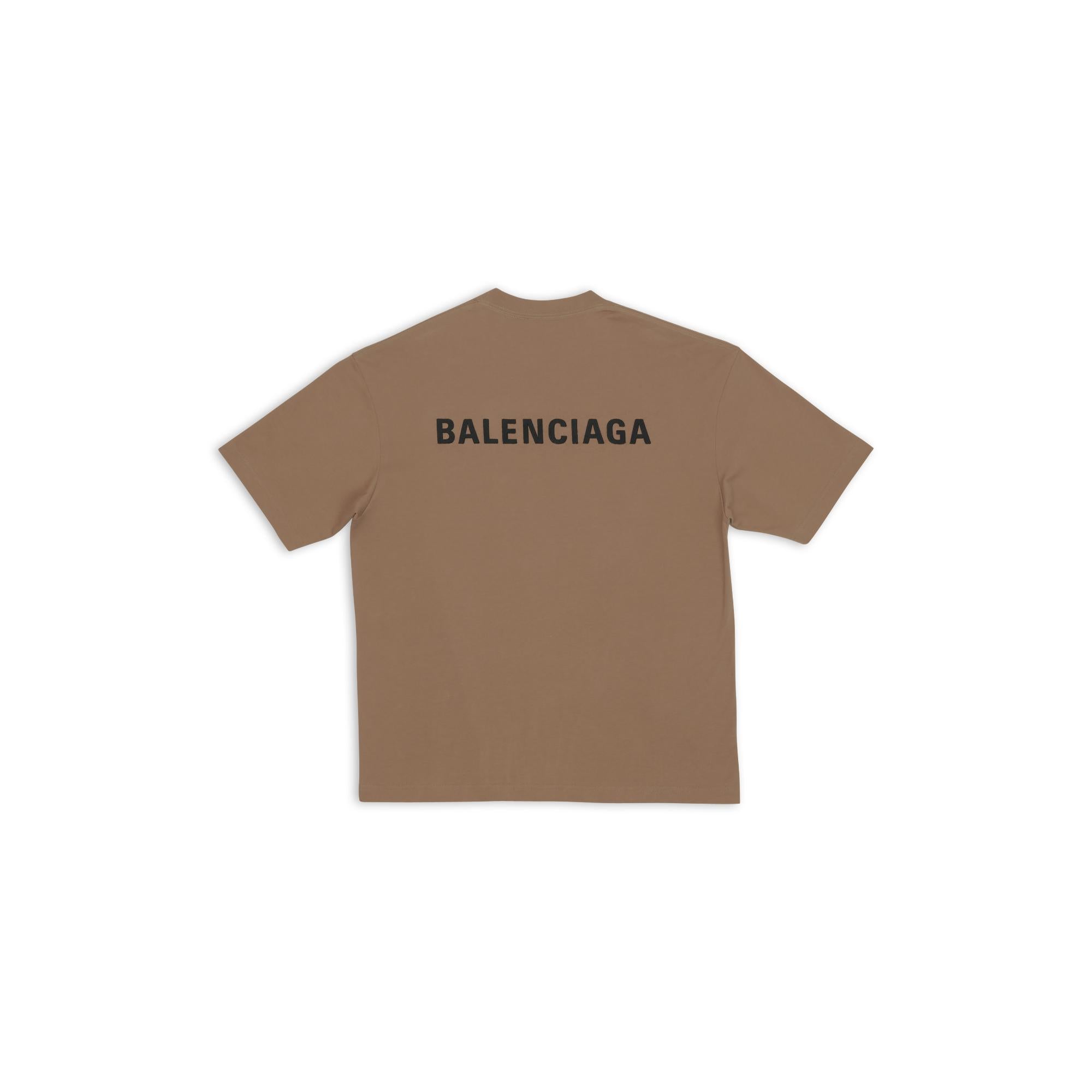 Women's Medium Fit T-Shirt - Taupe/Black