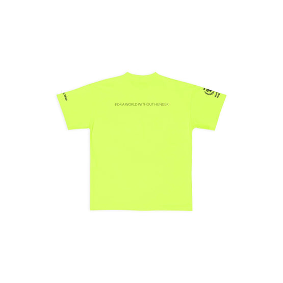 Women's Medium Fit T-Shirt - Fluo Yellow/ Black