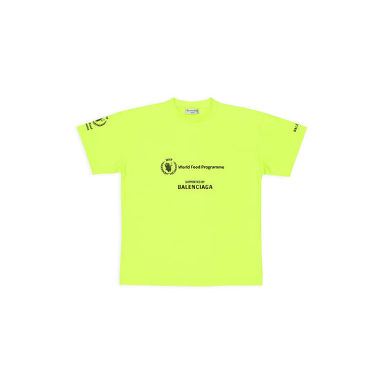 Women's Medium Fit T-Shirt - Fluo Yellow/ Black