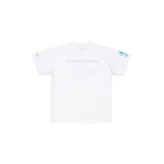 Women's Medium Fit T-Shirt - White/Blue