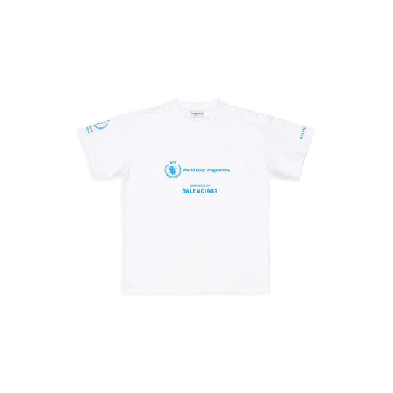 Women's Medium Fit T-Shirt - White/Blue