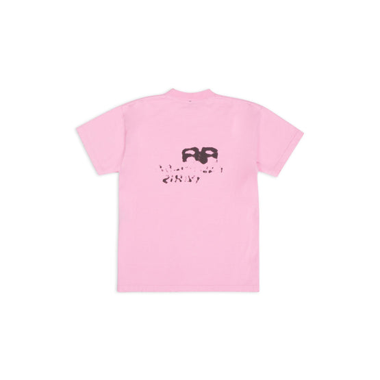 Women's Medium Fit T-Shirt - Pink/Black