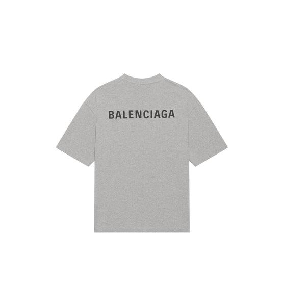 Men's Medium Fit T-Shirt - Heather Grey/Black