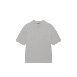 Men's Medium Fit T-Shirt - Heather Grey/Black