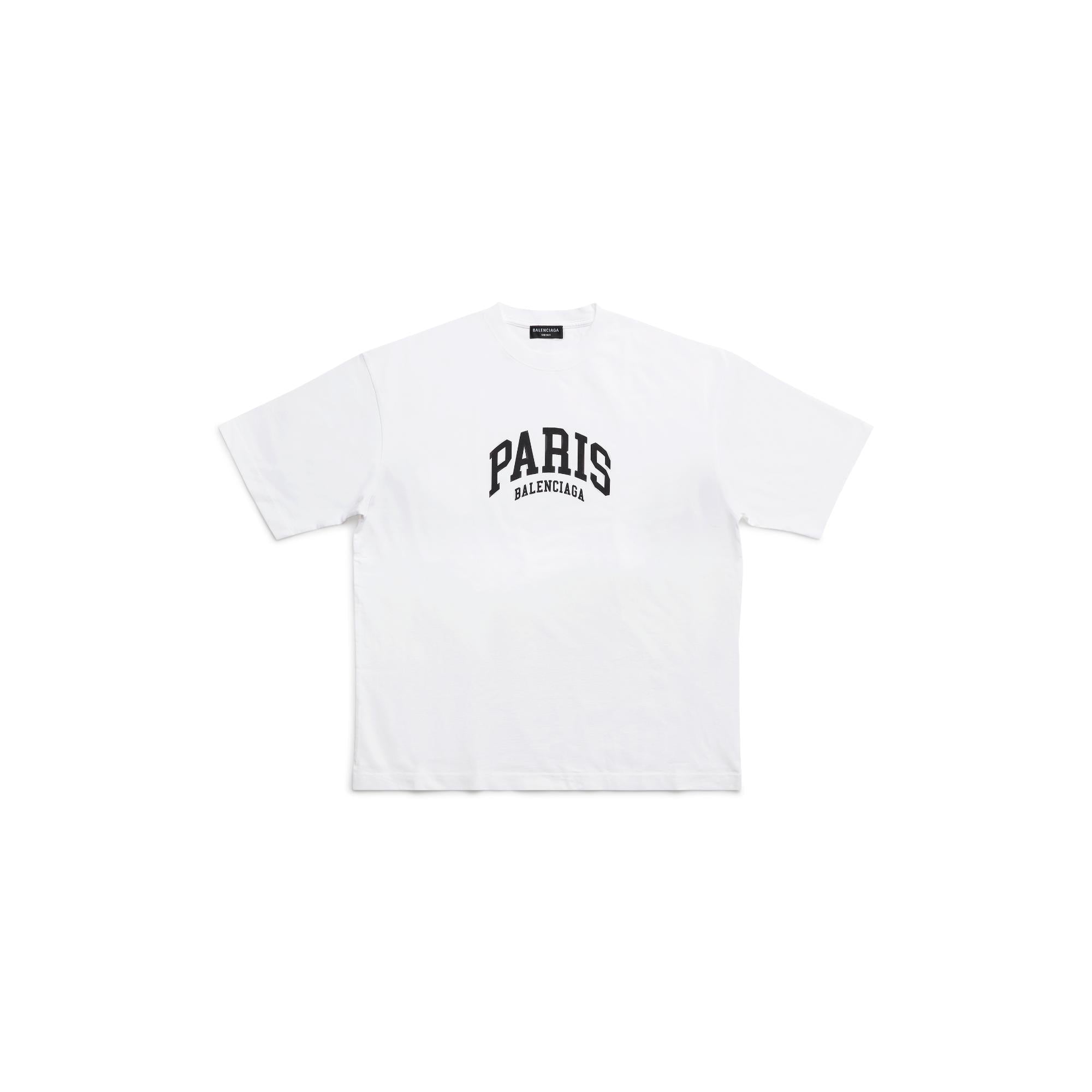 Men's Medium Fit T-Shirt - White/Black