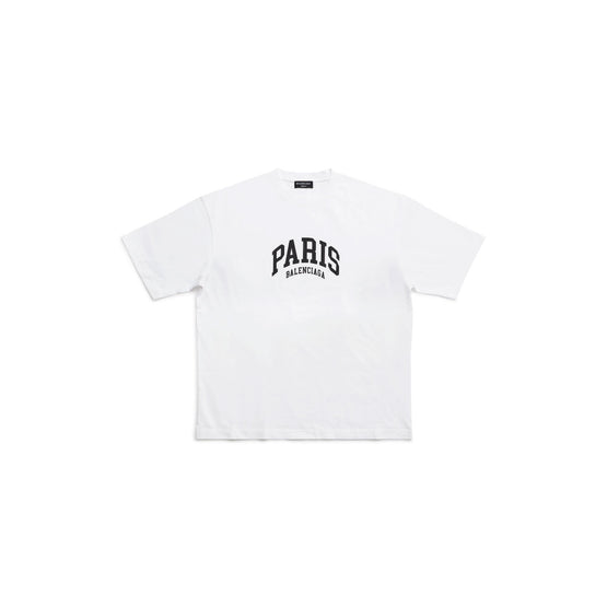 Men's Medium Fit T-Shirt - White/Black