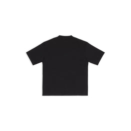 Men's Medium Fit T-Shirt - Black/White