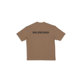 Men's T-Shirt Regular Fit - Taupe/Black