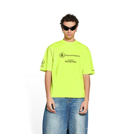 Men's Medium Fit S/S - Fluo Yellow/ Black