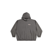 Women's Large Fit Hoodie - Smok Grey/White/Red