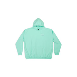 Men's Large Fit Hoodie - Mint/White/Blue