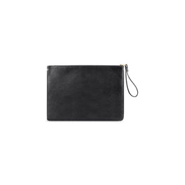 Women's Cash Pouch L w/ Handle - Black/L White