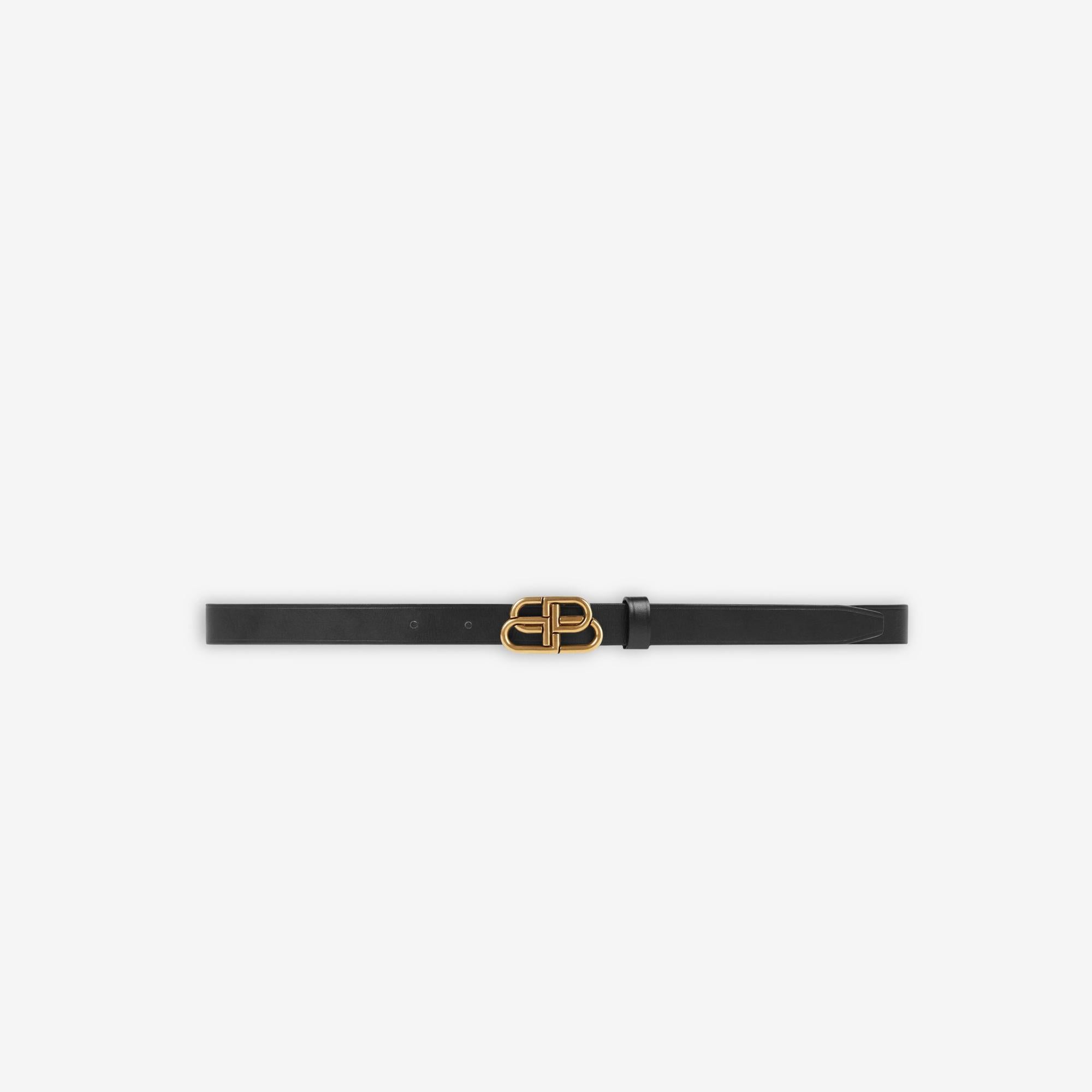 Women's Belts BB Extra Thin Belt - Black