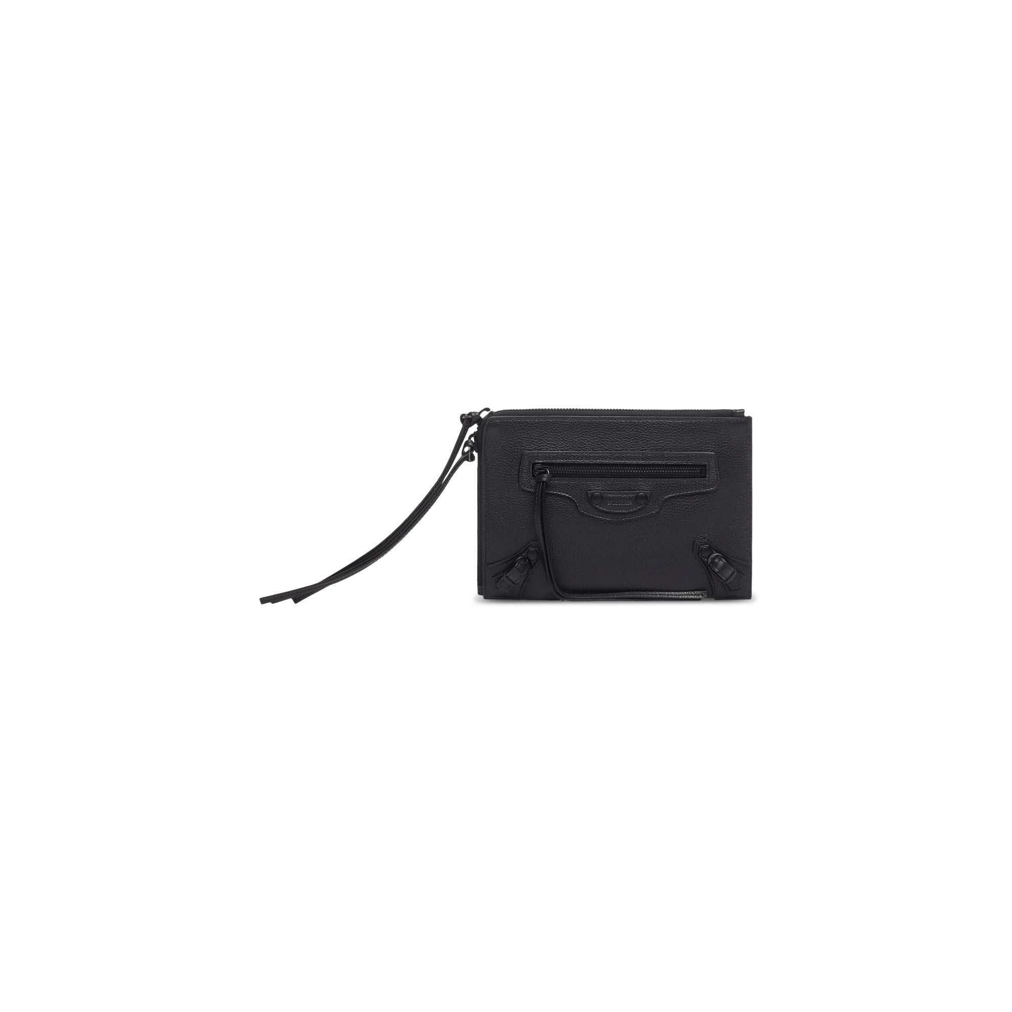 Men's Neo Classic Pouch S w/ Sh Str - Black