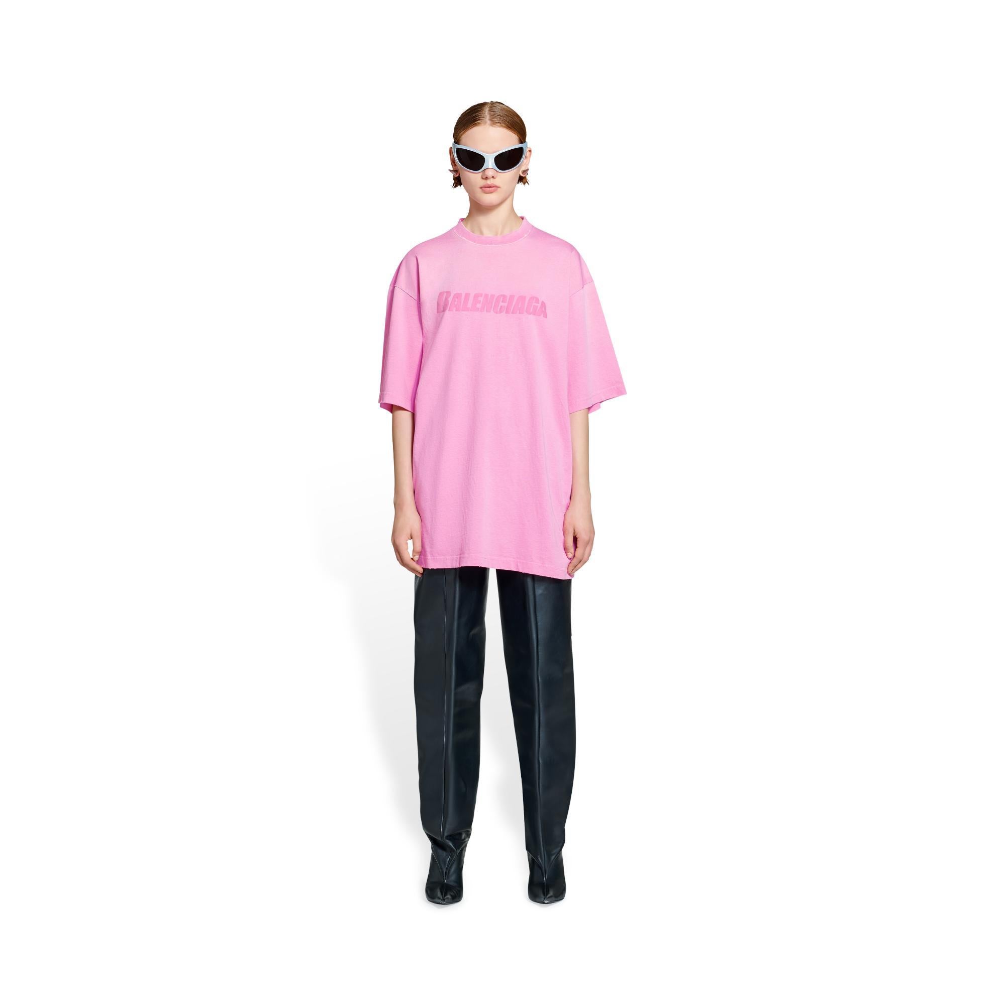 Women's Boxy T-Shirt - Pink/Pink