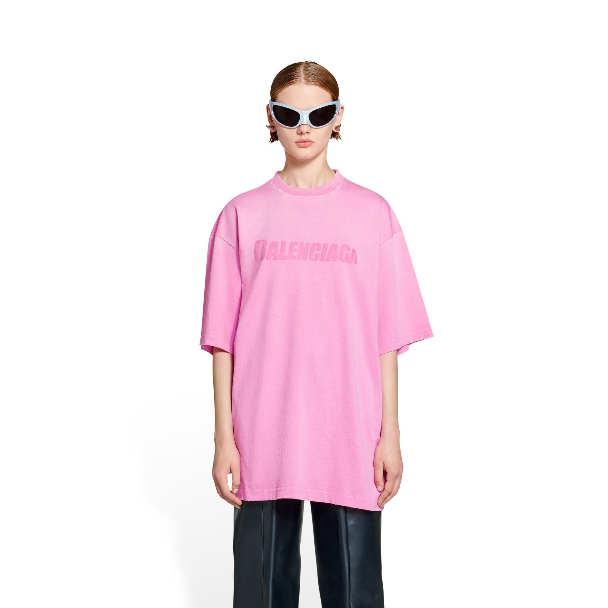 Women's Boxy T-Shirt - Pink/Pink