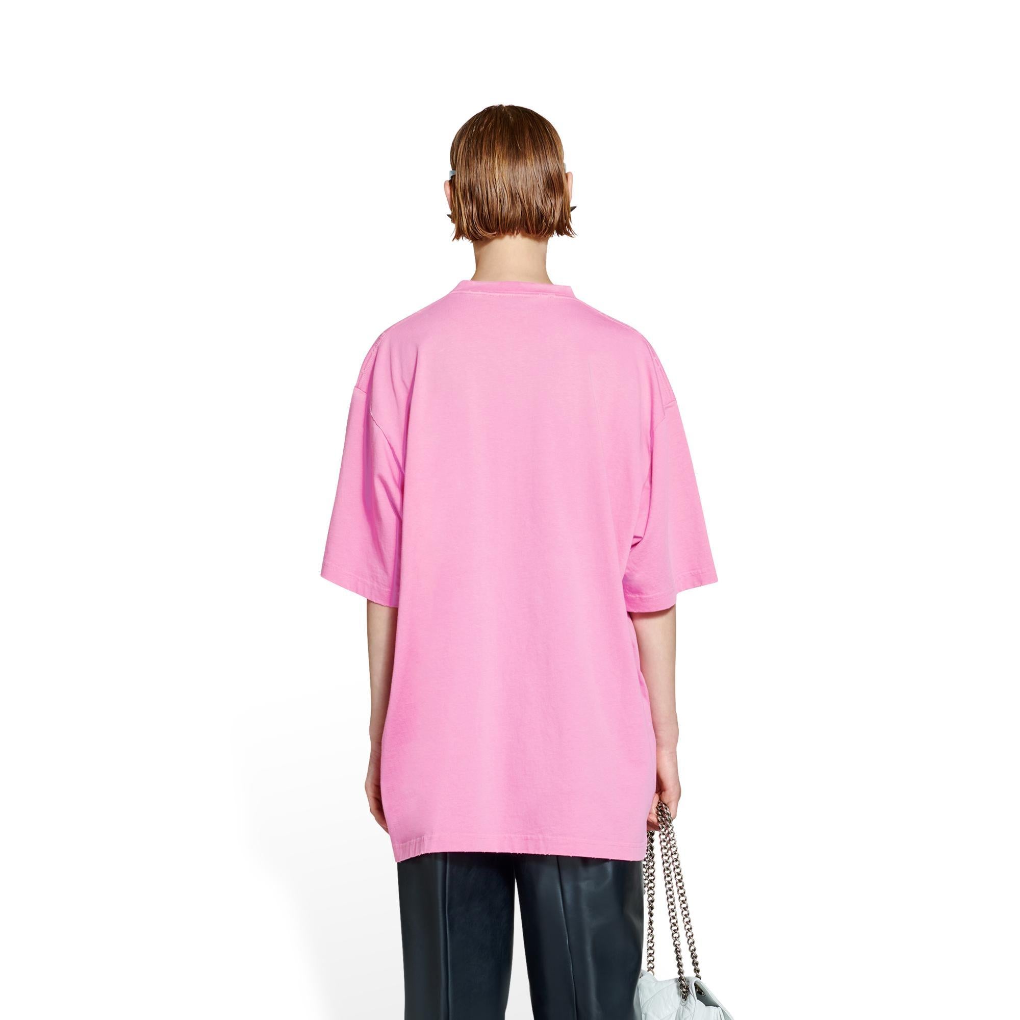 Women's Boxy T-Shirt - Pink/Pink